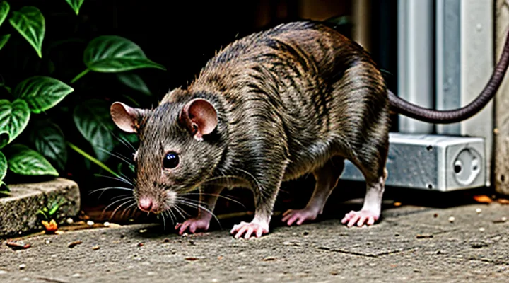 Rats Have Runny Nose and Characteristic Grunting Sound