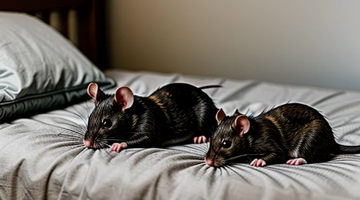 Rats in bed in a dream: what does it foretell
