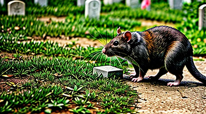 Rats in Cemeteries: Interesting Observations of Rodent Behavior