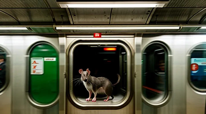 Rats in the Subway: How They Enter Underground Transport