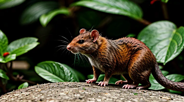 Red Fire Rat: Description and Habitat