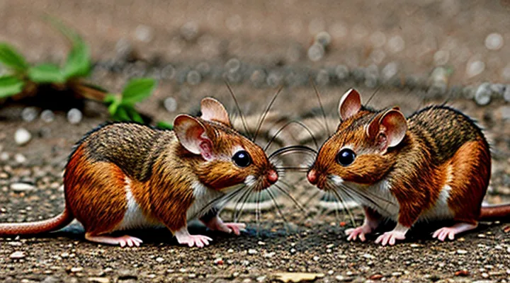 Red Mice: Rare Coloration in Nature