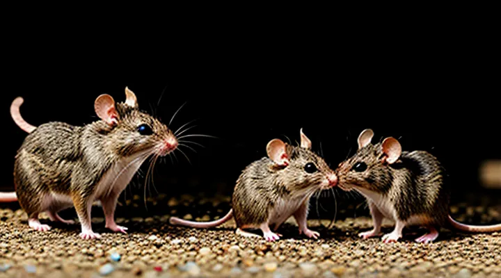 Reproduction in mice: typical litter size