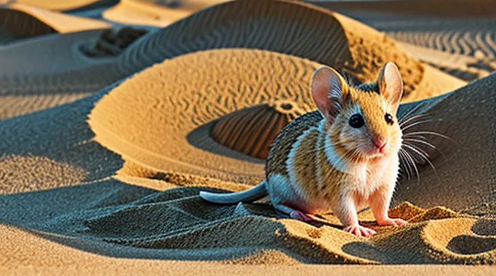 Sand Mouse: Photo and Description
