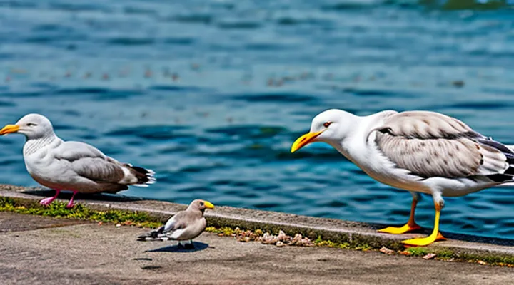Seagull Eats a Rat: Rare Observation in Nature