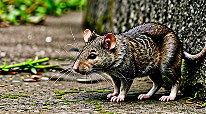 Size of an Adult Wild Rat