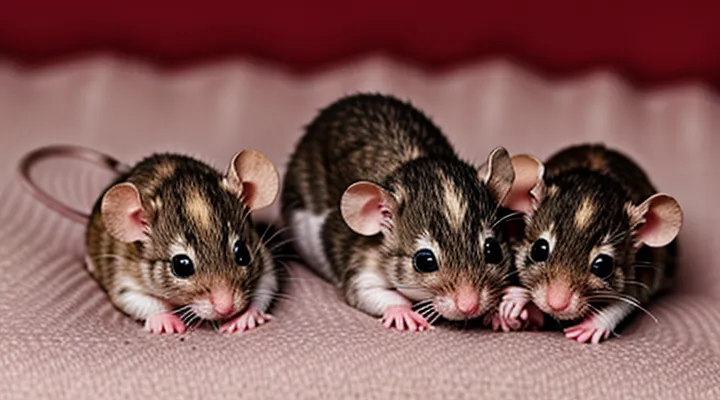 Sizes of newborn mouse pups: what you need to know