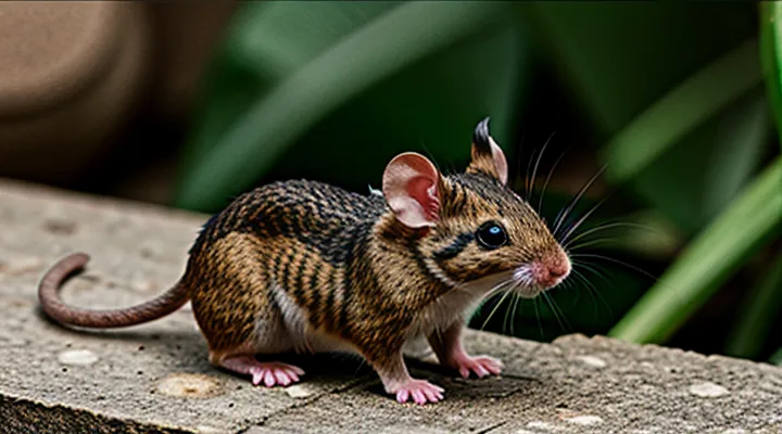 Small animal with a long snout resembling a mouse: description