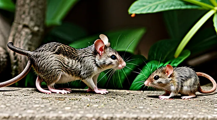 Small Rat and Mouse: Size and Habit Comparison