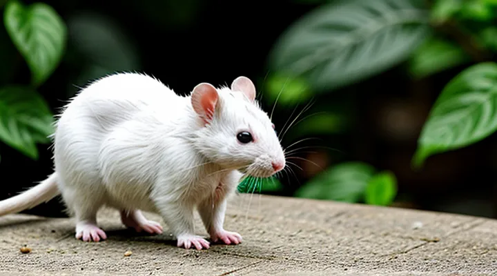 Small White Rat: Breed Features