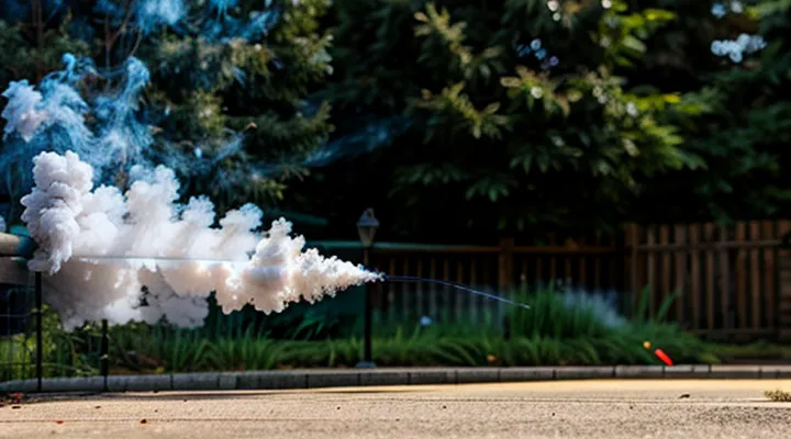 Smoke bomb for rats and mice: How it works
