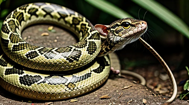 Snakes and Mice: Who Eats Whom in Nature
