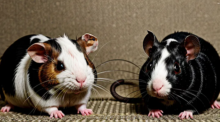 Sounds made by rats: Comparison with guinea pigs