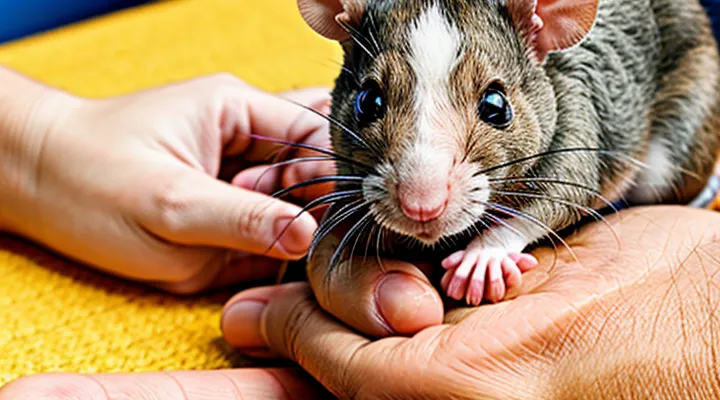 Swollen Rat Paw: Symptoms and First Aid