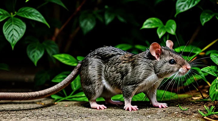 Tail‑less Rat: Rare Mutation