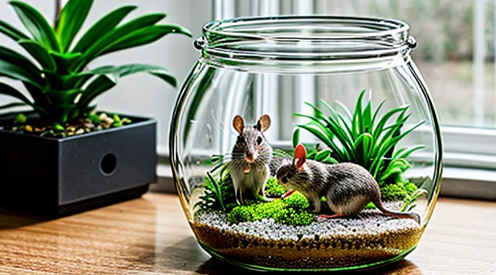 Terrarium for keeping mice: recommendations