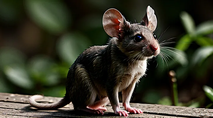 The Sound of a Frightened Mouse That Attracts Human Attention