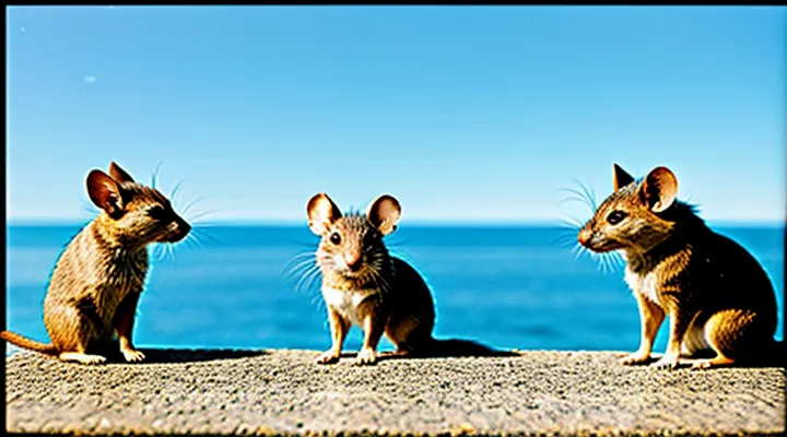 Three blind mice: a tale of bravery