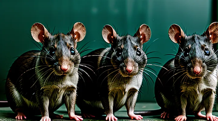 Three Rats in One Photo: Collection