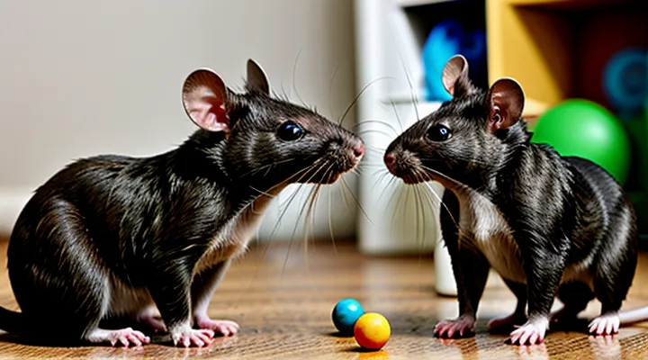 Toys for Rats: Entertainment and Activity Stimulation