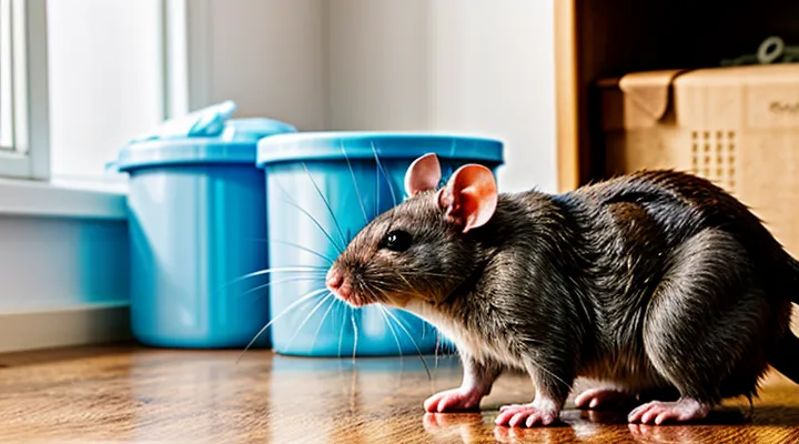 Treating a cold in rats at home