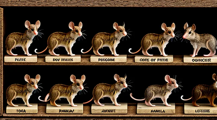 Types of Mice: Species Diversity