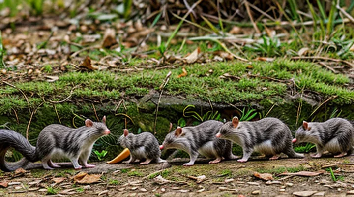 Typical Litter Size of Wild Rats