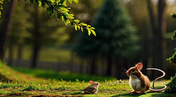 Udmurt Fairy Tale About a Mouse and a Sparrow