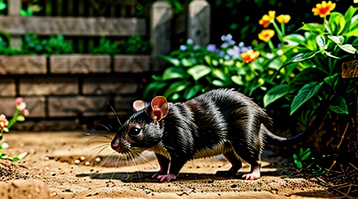 Underground Rats in a Garden: How to Detect Them?
