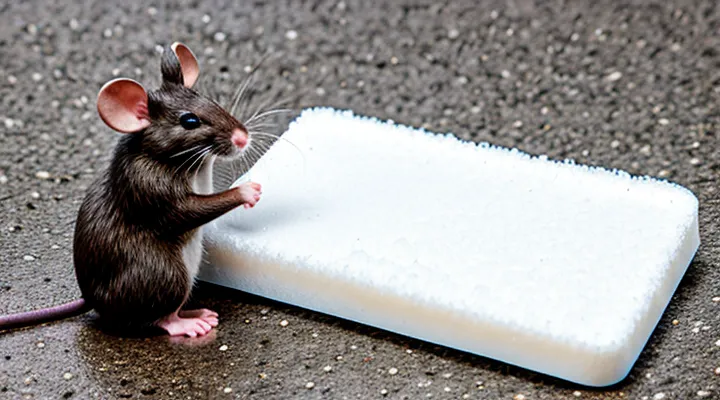 Using Foam for Rat and Mouse Control
