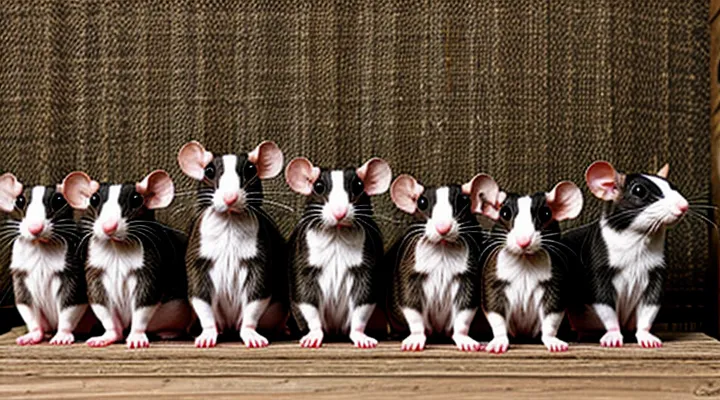 Varieties of Dambo Rat Breed
