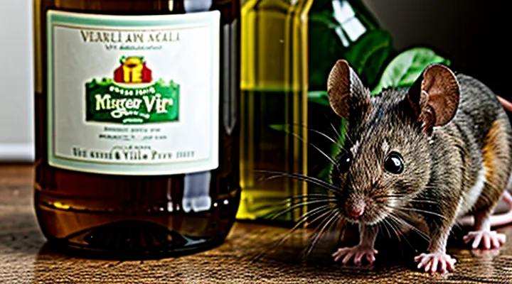 Vinegar as a Natural Mouse Deterrent