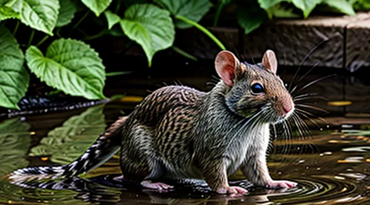 Water rat in the garden: How to combat it