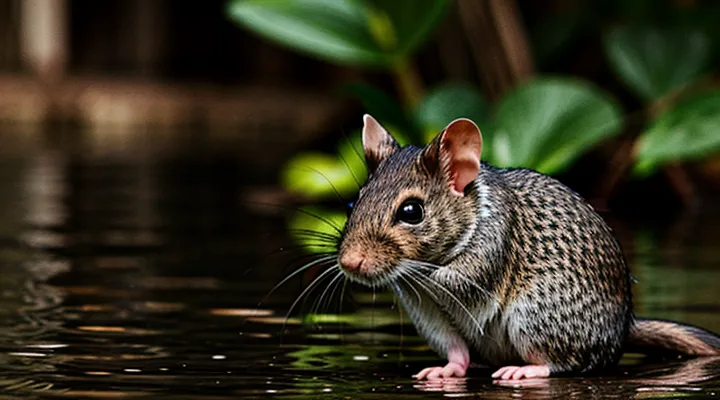 Water Rat: Photos and Description of a Rare Rodent