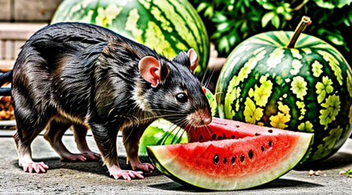Watermelon in Rat Diet: Is It Allowed?