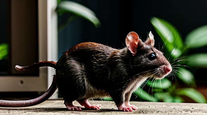 What a Rat Looks Like in Its First Month