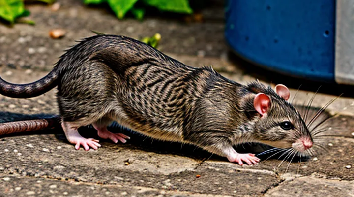 What does a lump on a rat's belly indicate