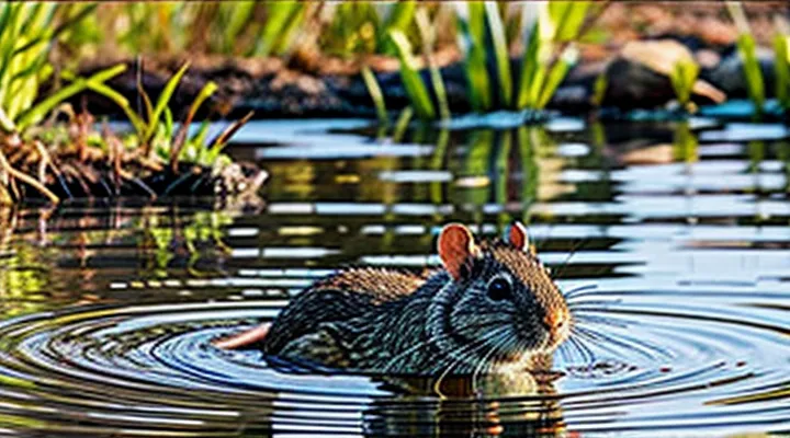 What Does a Water Rat Eat in a Pond