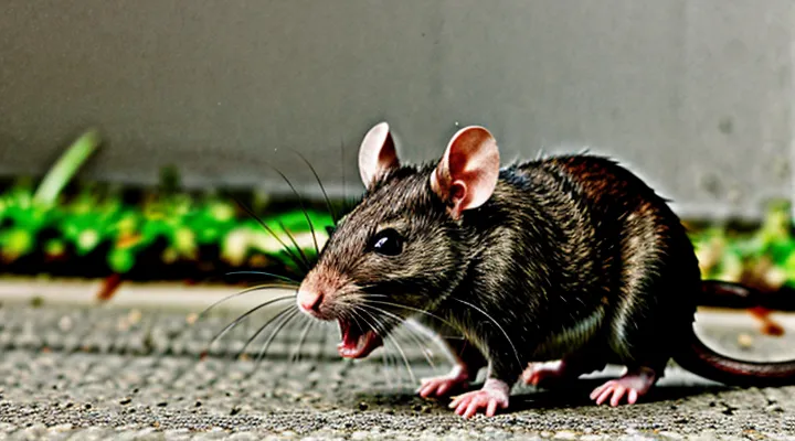 What does it mean when a rat gnaws its teeth