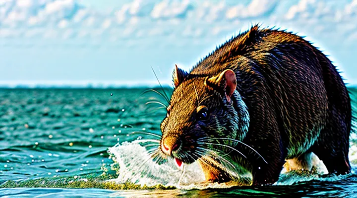 What Is a Large Water Rat Called