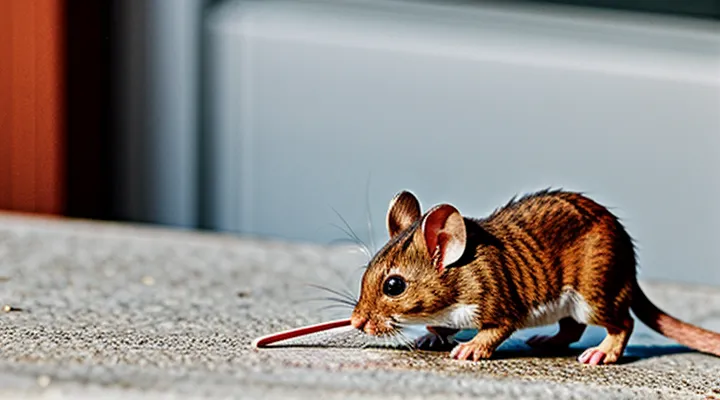 What Is a Red Mouse with a Stripe on Its Back Called