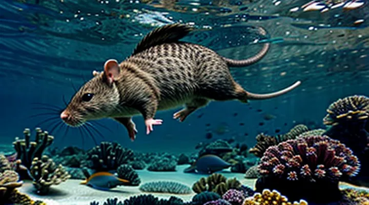 What Is the Underwater Rat Called? Description of a Rare Species