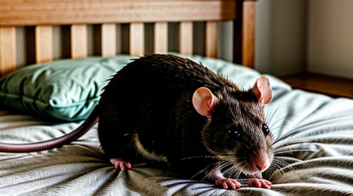What It Means When a Rat Appears in a Woman’s Bed in a Dream