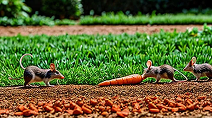 What Mice Eat in Gardens: The Role of Carrots