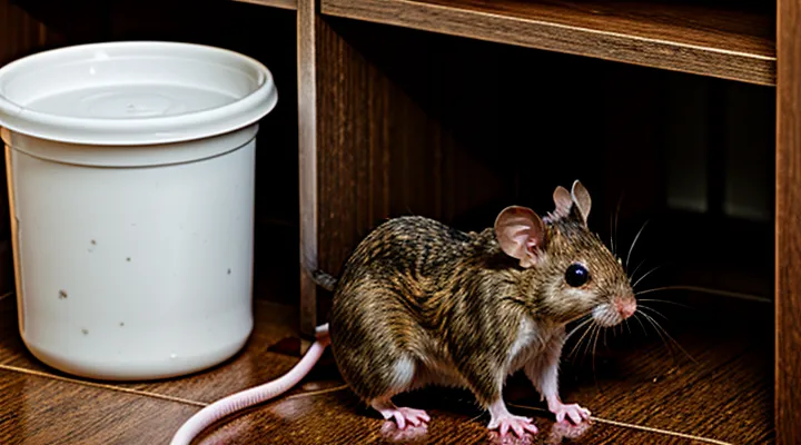 What mice eat in the house: domestic rodent diet