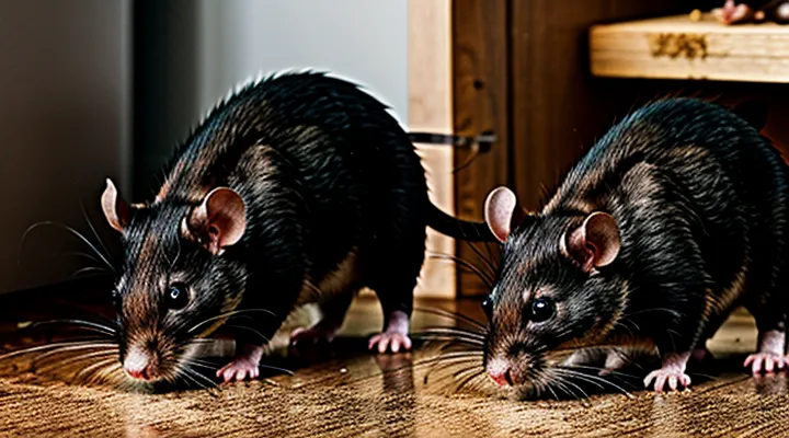 What rats are fed at home