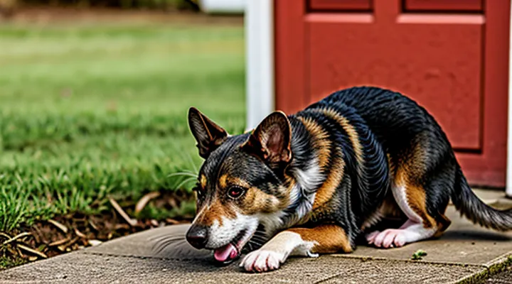 What to do if a dog ate a dead mouse