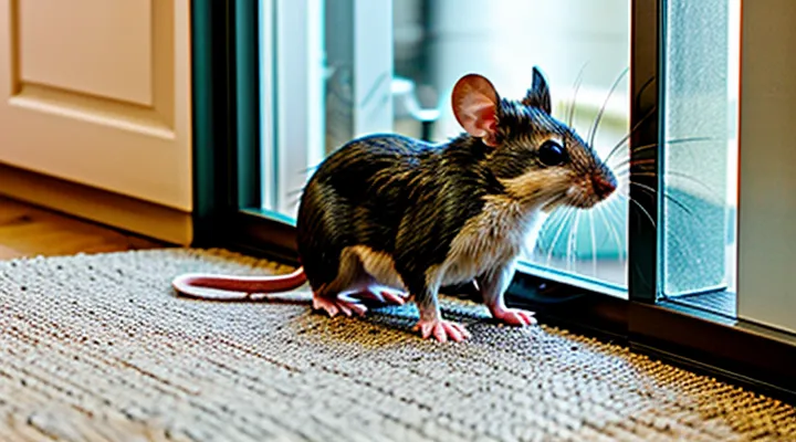 What to do if a mouse has settled in the house
