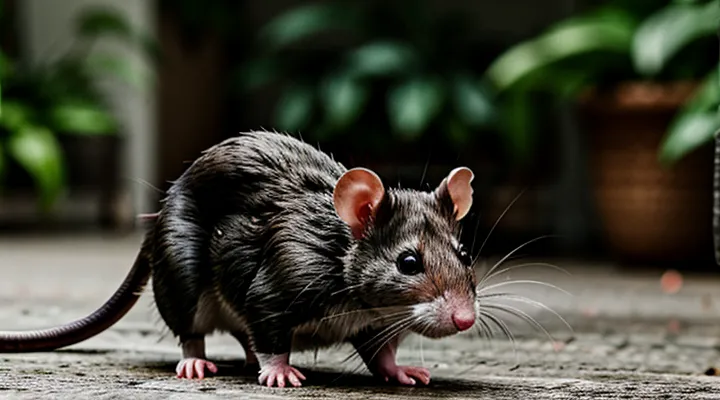 What to do if a rat gets fleas
