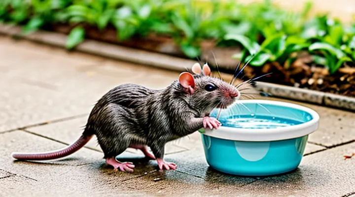 What to Do If a Rat Refuses to Drink Water